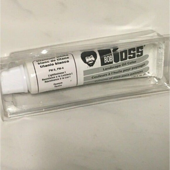 Bob Ross Landscape oil Paint 1.25oz Titanium White - Picture 1 of 2